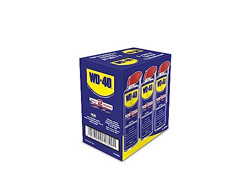 WD-40 Producto multifunción – Lubricante en spray con sistema profesional de doble posición, 500 ml, 6 unidades
