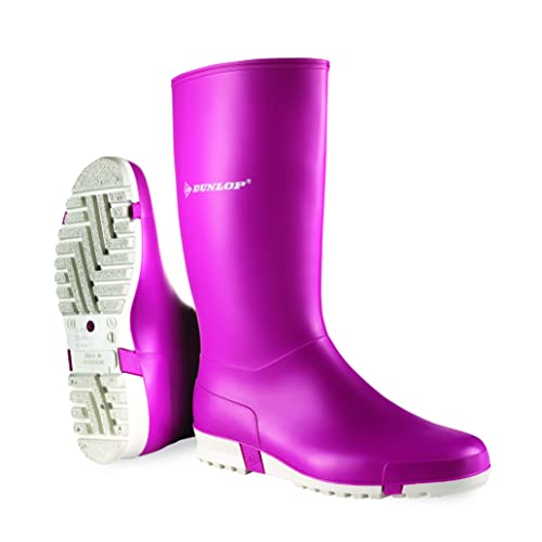 Dunlop Protective Footwear (DUO18) Dunlop Sport Retail, Botas de Goma de Trabajo Unisex Adulto, Pink, 39 EU