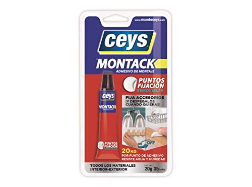 ceys CE507400 MONTACK A.T. REMOVIBLE Blister 20G