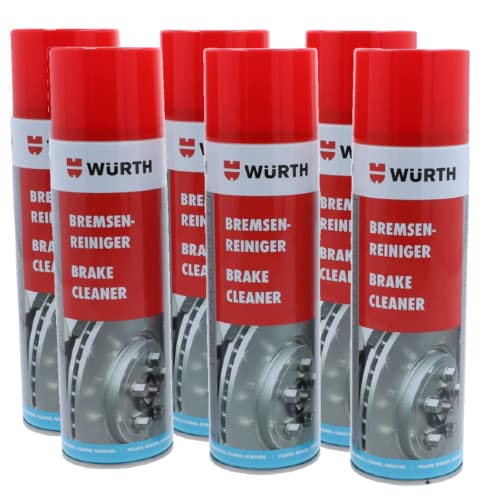 Genuine Wurth freno limpiador disolvente en aerosol spray 500 ml x1