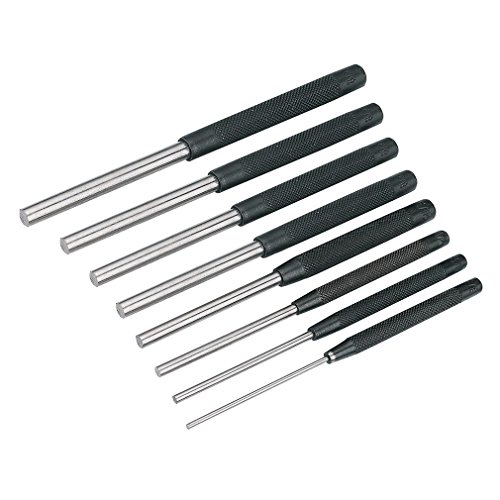 Silverline Tools PC12 8 botadores 2,4-9,5 mm