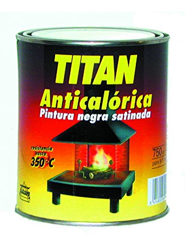 Titan M71753 - Pintura anticalorica negra 750 ml