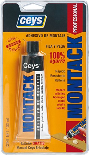 Ceys - Montack profesional - Adhesivo de montaje - Máxima resistencia - 100ML