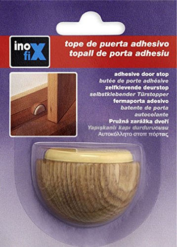 Inofix M258378 - Tope puerta madera adhesivo 2039-8a haya