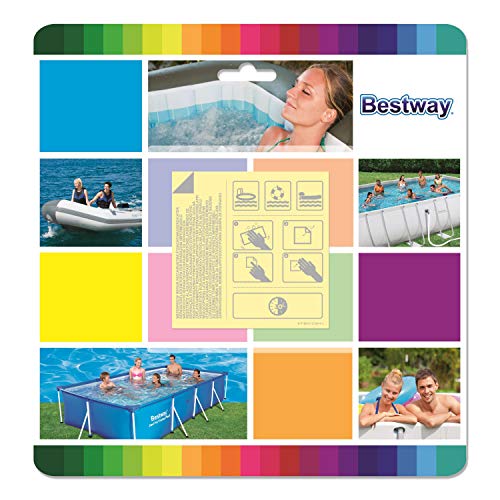 Bestway 62091 - Kit de Reparación Parche Adhesivo Bajo el Agua 10 Unidades