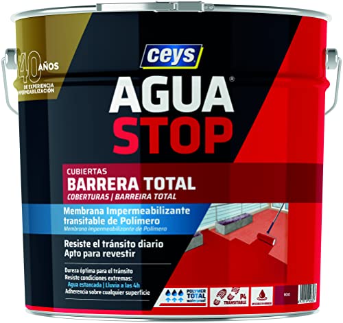 Ceys - AGUA STOP - Barrera total - Impermeabilizante - Alto rendimiento - 4 KG