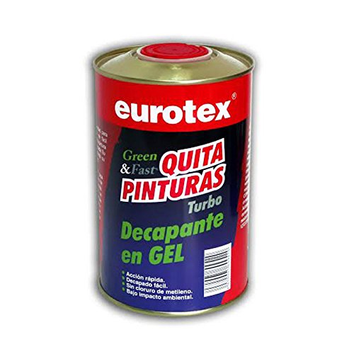 Decapante quitapinturas ecológico en gel de la marca Eurotex - 750 ml -