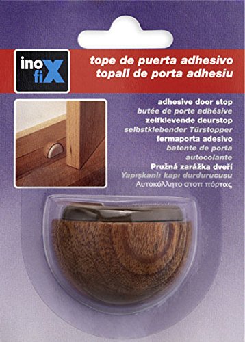 Inofix M258376 - Tope puerta madera adhesivo 2039-0a sapelly