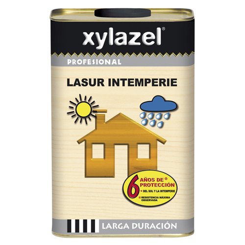 Xylazel - Protector profesional intemperie satinado 1l roble