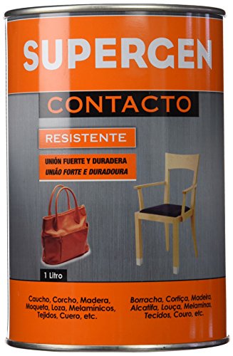 TESA TAPE 14020006 Pegamento Supergen Clasico 1000 ml, Amarillento, 1L