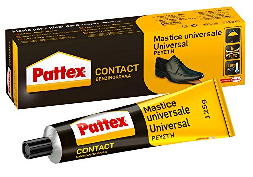 Pattex Cola de contacto universal instantánea multiusos, a prueba de agua, 125ml