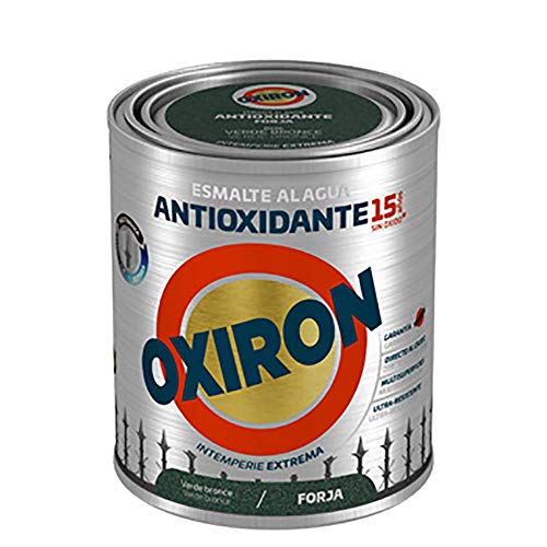 Titanlux Esmalte Antioxidante Titan Oxiron Al Agua Forja 750 Ml, 216 Verde Bronce