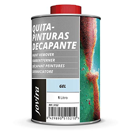 QUITAPINTURAS, DECAPANTE, Para la eliminación de viejas capas de pinturas (1 L, GEL)